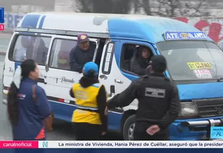 ATU: Más de 2,600 vehículos de transporte público sin revisión técnica en Lima y Callao