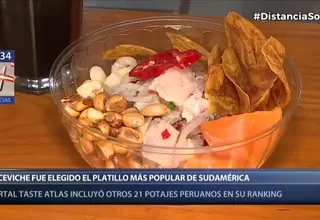 El ceviche fue elegido como el platillo más popular en toda Sudamérica