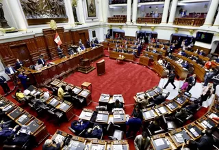 Congreso: Pleno definirá mañana número de integrantes de comisiones y de la Permanente