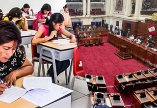 Congreso rechazó reconsideración de votación del nombramiento automático de docentes
