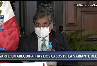 Coronavirus: Ministro de Salud confirmó segundo caso de la variante india en Arequipa