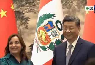 Presidenta Dina Boluarte se reunió con Xi Jinping en Pekín