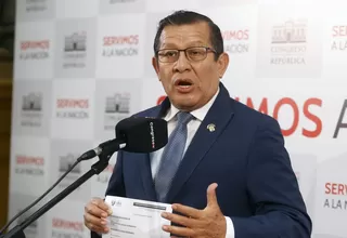 EN VIVO | Eduardo Salhuana es el nuevo presidente del Congreso