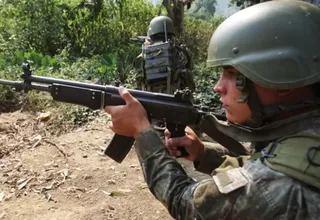 Ejército y PNP se enfrentaron a narcotraficantes en Mazamari