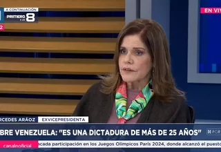 Mercedes Aráoz sobre creación del ministerio de Infraestructura: “No están haciendo los cambios necesarios para mejorar la gestión