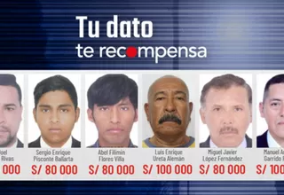 Mininter ofrece S/ 100,000 por información de prófugos acusados de violación sexual de menores de edad