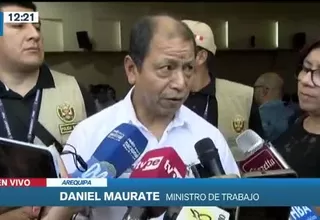 Ministro Daniel Maurate sobre investigación contra la fiscal de la Nación: Sería bueno que sean más breves