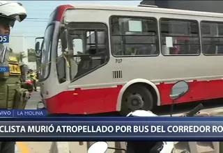 La Molina: Ciclista murió atropellado por un bus del Corredor Rojo