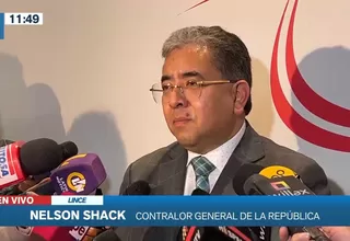 Nelson Shack sobre Fenómeno El Niño: "Hay un retraso sustancial en todas las obras”