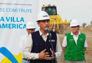 Panamericanos 2019: Vizcarra anunció que licitación se hará los próximos 3 meses