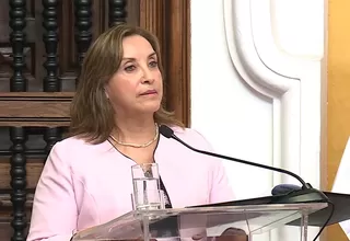 Presidenta Dina Boluarte condenó fraude en Venezuela