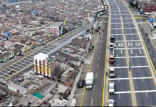 San Martín de Porres: Inauguran renovada avenida Perú