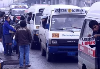 Transportistas anuncian paro indefinido a nivel nacional para el 5 de junio