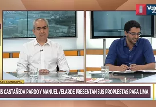 Velarde contestó a Castañeda Pardo sobre corrupción: "Voy a investigar a tu papá"