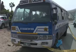 Ventanilla: Mujer falleció tras despiste de combi