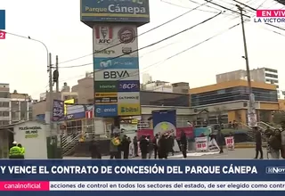 La Victoria: Hoy vence el contrato de concesión del Parque Cánepa