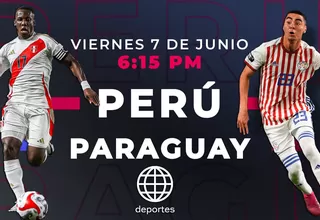 Perú vs. Paraguay EN VIVO juegan hoy amistoso internacional por América Televisión