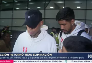 Seleccionados peruanos volvieron a nuestro país tras eliminación de la Copa América