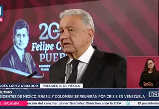 Andrés López Obrador anunció reunión con presidentes de Brasil y Colombia por crisis en Venezuela