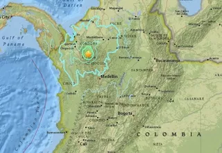 Colombia: Sismo de magnitud 6,1 remeció noreste de Medellín