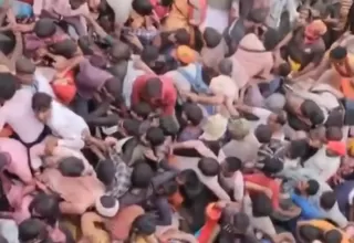 India: Estampida dejó al menos 100 muertos en celebración religiosa