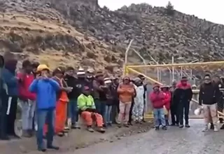 Apurímac: Acatan paro por segundo día en la provincia de Cotabambas contra minera Las Bambas