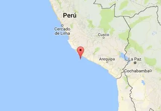 Arequipa: sismo de 5,5 grados se registró esta mañana en Yauca