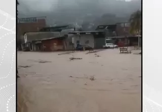 Chanchamayo: Intensas lluvias inundan calles y viviendas en La Merced