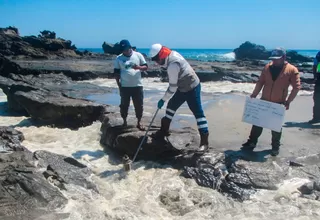 Piura: Pescadores denunciaron derrame de petróleo en el mar de Talara