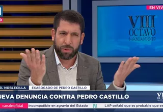 Raúl Noblecilla: A Pedro Castillo se lo quiere inhabilitar